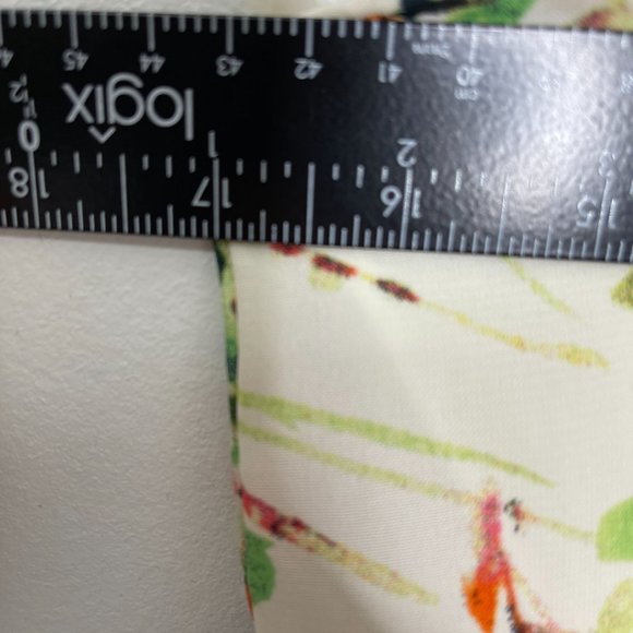 Caramela Women's Small Floral Print Maxi Spaghetti Strap Dress - Picture 5 of 10